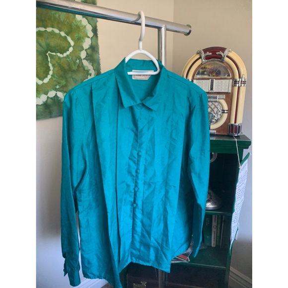 Blue Retro collared shirt - Picture 2 of 6